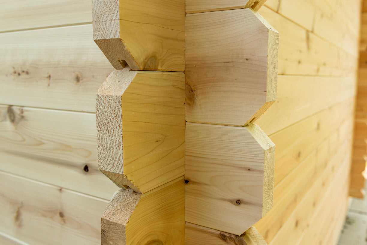 Leisurecraft CT Georgian Cabin Sauna with Changeroom