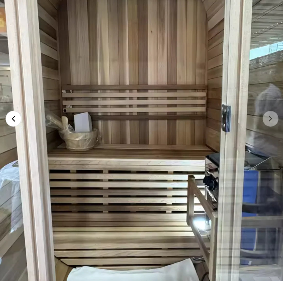 Orivon Wellness Auris One Luxury Outdoor Cedar Sauna
